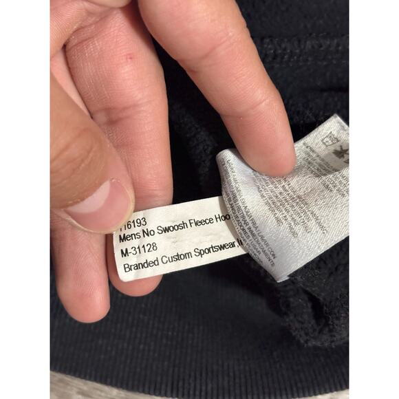 Nike UCF University Of Central Florida Knights Center Swoosh Hoodie - Mens Large - Picture 7 of 10